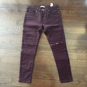 Men’s Brand New Zara Moto Pants - sz 34